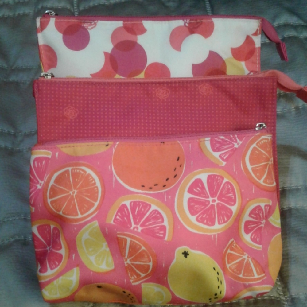 3 in a Bundle New Cosmetics Bags
